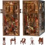MiniCity Book Nook Kit, DIY Miniatur Dollhouse Booknook Kit(Beyond Library MAX)