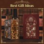 MiniCity Book Nook Kit, DIY Miniatur Dollhouse Booknook Kit(Beyond Library MAX)