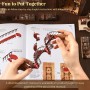 MiniCity Book Nook Kit, DIY Miniatur Dollhouse Booknook Kit(Beyond Library MAX)