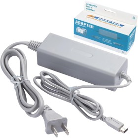 Cargador para Wii U Gamepad, cable de alimentación adaptador de CA de repuesto para Nintendo Wii U Gamepad