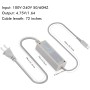 Cargador para Wii U Gamepad, cable de alimentación adaptador de CA de repuesto para Nintendo Wii U Gamepad