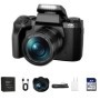 Cámara Digital 4K con pantalla táctil de 4,0 ", lente fija de 52mm, Wi