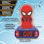 LEXIBOOK, Disney Stitch Night Light Alarm Clock, Sounds & Melodies, Backlit LCD Display, Luminous, Snooze, Blue (RL800D)
