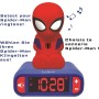 LEXIBOOK, Disney Stitch Night Light Alarm Clock, Sounds & Melodies, Backlit LCD Display, Luminous, Snooze, Blue (RL800D)