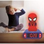 LEXIBOOK, Disney Stitch Night Light Alarm Clock, Sounds & Melodies, Backlit LCD Display, Luminous, Snooze, Blue (RL800D)