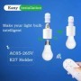 E27 60W Control remoto inalámbrico temporizador inteligente interrupto