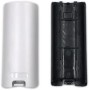 YANHAO [Piezas de Videojuegos] Reemplazo de la Cubierta de la batería del Control Remoto de Nintendo Wii for la Puerta Trasera
