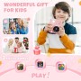 CalineGam Instant Children's Photo Camera, 3.0 Inch HD Screen 48MP Instant Camera Children with 32GB Card, 1080P Children's