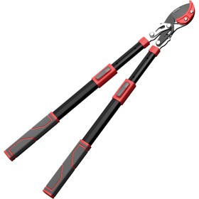 JiveSnip Tijeras de podar Telescópicas Telescopic Loppers, Cortadora de Ramas Resistente con Estructura de Engranajes que Ahorra