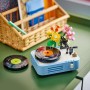 LEGO Creator 3 en 1 Tocadiscos con Flores Vintage, Set de Construcción Musical Convertible en Radio Retro o Micrófono de
