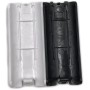 YANHAO [Piezas de Videojuegos] Reemplazo de la Cubierta de la batería del Control Remoto de Nintendo Wii for la Puerta Trasera