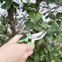 Zeripikfoasp 3 Piezas Tijeras de Podar, Tijera Jardineria con Mango de Bloqueo, Tijeras de Jardín Corte, Tesoura de Podar