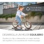 KikkaBoo LANSER Pedalless Bike, Child Bike 2 Years, Balance Bike, From 2 to 6 Years, Ultralight, Adjustable Saddle, Beige