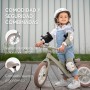 KikkaBoo LANSER Pedalless Bike, Child Bike 2 Years, Balance Bike, From 2 to 6 Years, Ultralight, Adjustable Saddle, Beige