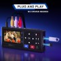 PORTTA VHS to Digital Convertidor, VHS a Digital Grabador con Remote, RCA to HDMI Converter Compatible con VHS, VCR, DVR, DVD,