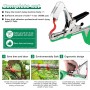 Faankiton Herramienta de Cinta de Jardín, Atadora Agricola para Atar Ramas de Plantas, Maquina para Atar Plantas, Maquina Atar
