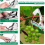 Faankiton Herramienta de Cinta de Jardín, Atadora Agricola para Atar Ramas de Plantas, Maquina para Atar Plantas, Maquina Atar