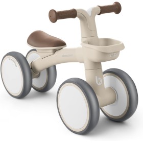 KikkaBoo ZIPI Pedalless Bike, Baby Ride 1-3 Years, Balance Bike, Baby Bike with Basket, Adjustable, Toy for Children, Baby Gift,
