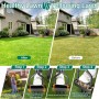 Aireador Cesped, 110cm Aireador Cesped Escarificador Cesped Manual, Aireador de Césped de Jardinería, Escarificador Cesped