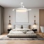 YOEVU EOS WiFi Smart Ceiling Fan | Compatible with Alexa | Dimmable LED Light | 6 Quiet Speeds | App Control/Remote |