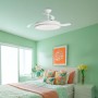 YOEVU EOS WiFi Smart Ceiling Fan | Compatible with Alexa | Dimmable LED Light | 6 Quiet Speeds | App Control/Remote |