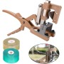 Juego de tijeras de injerto de jardín, kit profesional de herramientas de corte de poda, con 2 cintas de injerto, para ramas