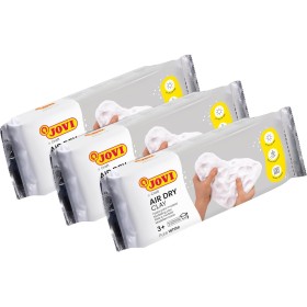 Jovi - Model Paste Kit Air Dry of 3 units - White 1.5 kg (P85/3)