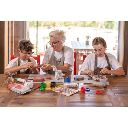 Jovi - Model Paste Kit Air Dry of 3 units - White 1.5 kg (P85/3)