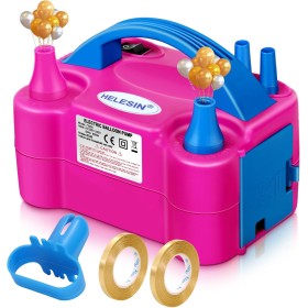 Electric Balloon Pump, Balloon Pump, Balloon Pump, 2 Inflation Modes, Balloon Inflator for Birthday Decoration, Party