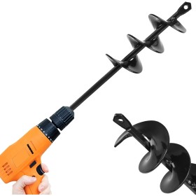 DMJJSD Broca de jardín para taladro eléctrico, para atornillador inalámbrico, resistente para jardín, broca en espiral, para
