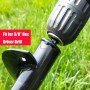 DMJJSD Broca de jardín para taladro eléctrico, para atornillador inalámbrico, resistente para jardín, broca en espiral, para