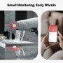 Sensor de fugas de agua MOES Tuya ZigBee, alarma de detector de inunda