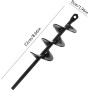 DMJJSD Broca de jardín para taladro eléctrico, para atornillador inalámbrico, resistente para jardín, broca en espiral, para