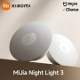 Xiaomi Mijia-luz nocturna con 3 sensores de movimiento, lámpara de noc