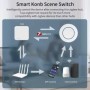 Zigbee Tuya Control remoto inteligente pulsador interruptor de enlace 