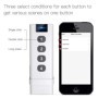 Interruptor de Escena Inteligente Tuya ZigBee, Mini diseño portátil pa