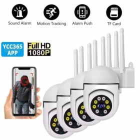 Cámara IP inteligente YCC365 Plus para el hogar, videocámara de seguri