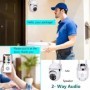 Cámara IP inteligente YCC365 Plus para el hogar, videocámara de seguri