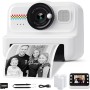 HiMont Instant Kids Photo Camera, HD/1080P Instant Camera for Children with 32G Card and Printing Paper, Children's Photo Camera