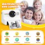 HiMont Instant Kids Photo Camera, HD/1080P Instant Camera for Children with 32G Card and Printing Paper, Children's Photo Camera