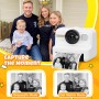 HiMont Instant Kids Photo Camera, HD/1080P Instant Camera for Children with 32G Card and Printing Paper, Children's Photo Camera