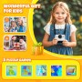 HiMont Instant Kids Photo Camera, HD/1080P Instant Camera for Children with 32G Card and Printing Paper, Children's Photo Camera