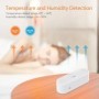 Tuya-Sensor inteligente de temperatura y humedad Zigbee, termómetro in