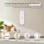 Tuya-Sensor inteligente de temperatura y humedad Zigbee, termómetro in