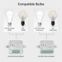 Módulo de interruptor inteligente Tuya ZigBee WIFI, atenuador, No requ
