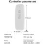 Tuya-proyector de cine inteligente, interruptor de pantalla, Control p