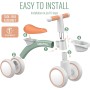 Umatoll Bicycle without pedals for children from 1 year of balance, toys for babies from 12 to 24 months, baby bike with basket,