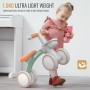 Umatoll Bicycle without pedals for children from 1 year of balance, toys for babies from 12 to 24 months, baby bike with basket,