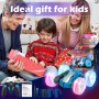 Remote Control Car, Acrobatic Car Trucks 360 Degree Rotation, Toy Child Gift 3 4 5 6 7 8 9 12 Years Old Girl 2.4Ghz Children