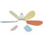 wonderlamp - Altari E27 Multicolor 18W LED Ceiling Fan and Bulb with Remote Control and CCT 3000-4000-6000K